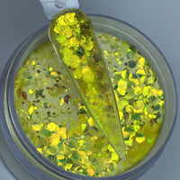 Acrylic Glitter Powder - Yellow Crush