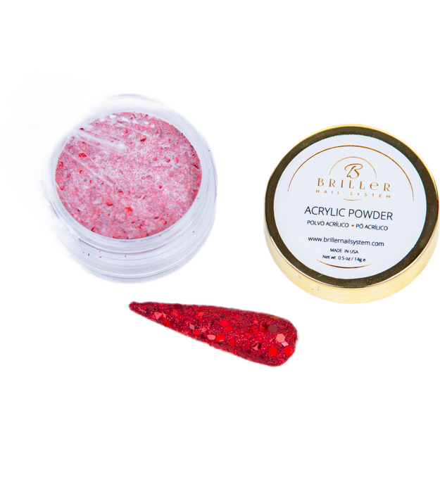 Acrylic Powder | Rubby Red