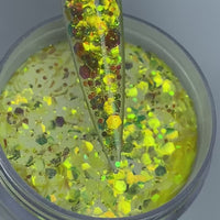 Acrylic Glitter Powder - Yellow Crush