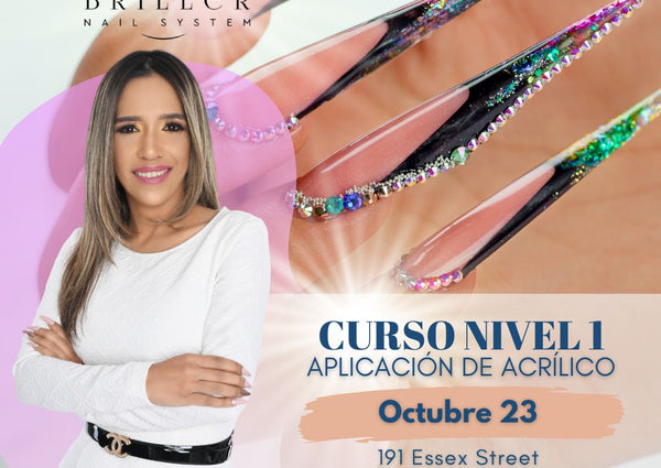 Curso Nivel 1 Aplicación de Acrílico | Jennifer Ramos