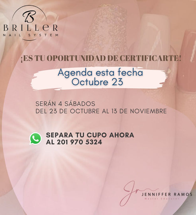 CURSO BÁSICO DE APLICACIÓN DE ACRÍLICO NIVEL 1