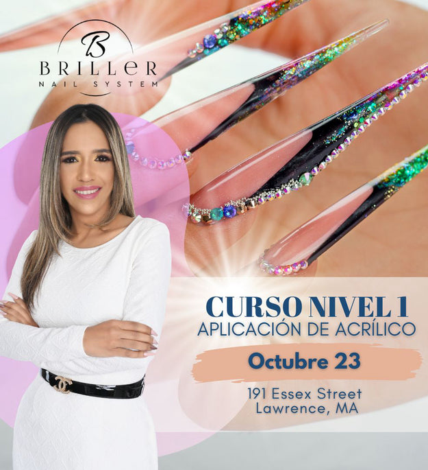 CURSO BÁSICO DE APLICACIÓN DE ACRÍLICO NIVEL 1