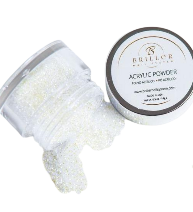 Acrylic Powder | White Snowflake