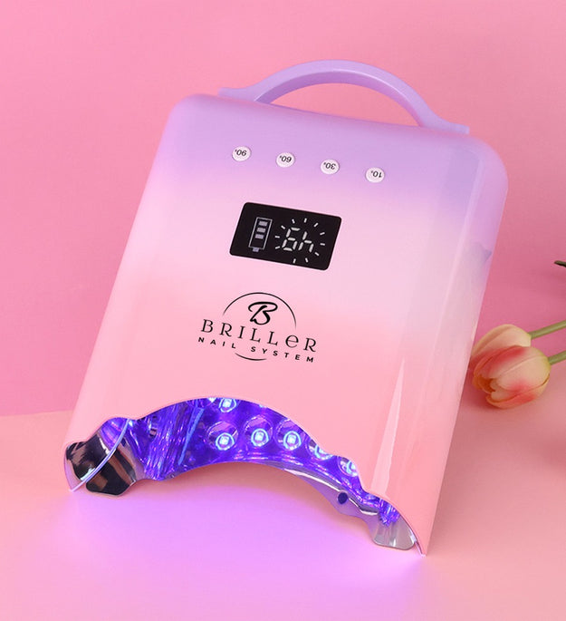 CORDLESS PRO NAILS LED LAMP / Purple Pink 🩷