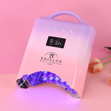 CORDLESS PRO NAILS LED LAMP / Purple Pink 🩷