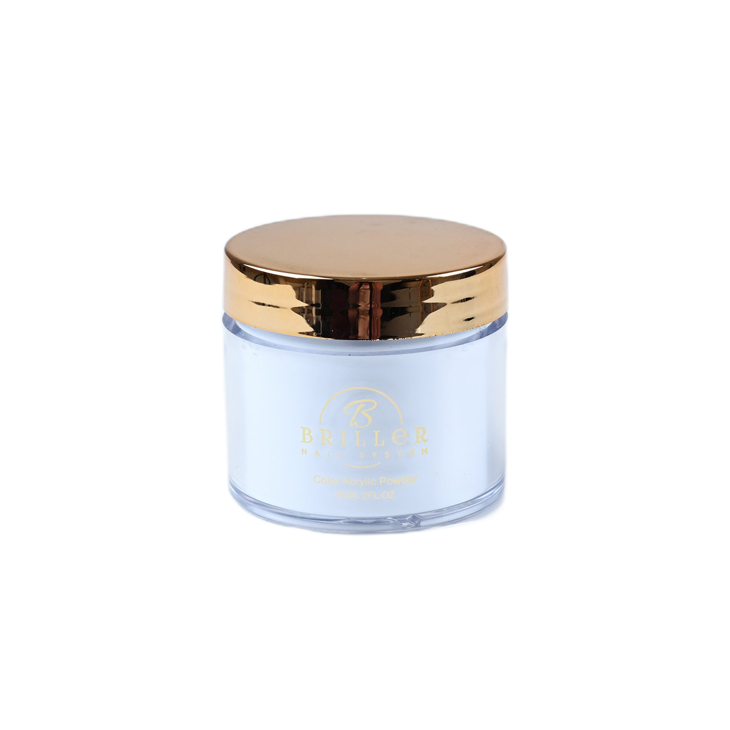 COLORED ACRYLIC POWDER - BABY WHITE