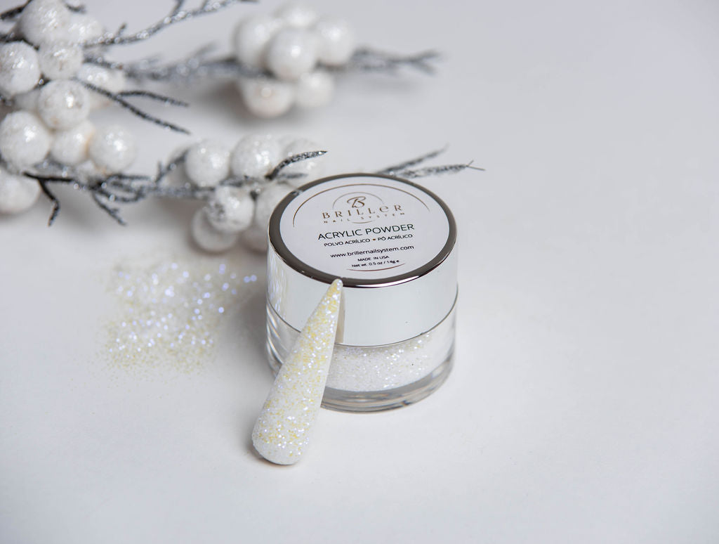 Acrylic Powder | White Snowflake