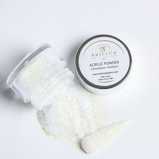 Acrylic Powder | White Snowflake