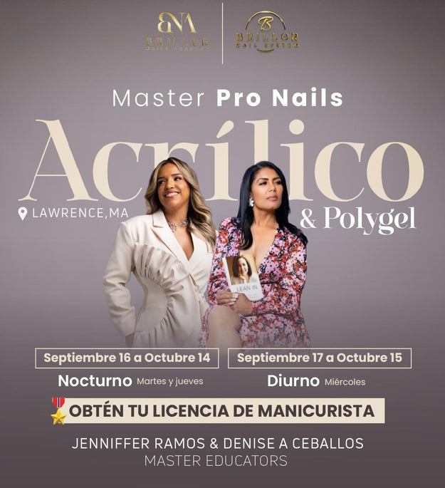 Perfeccionamiento Avanzado de Acrílico Y Polygel (Pago del 50%)