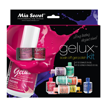 GELUX SOAK OFF GEL POLISH KIT
