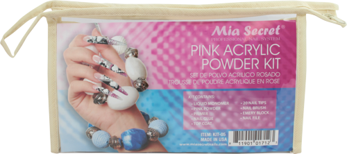 PINK ACRYLIC POWDER KIT