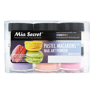 PASTEL MACARONS COLLECTION (6 PCS)