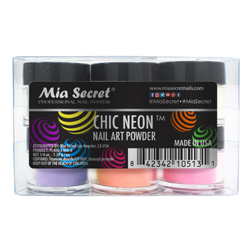CHIC-NEON COLLECTION (6PCS)