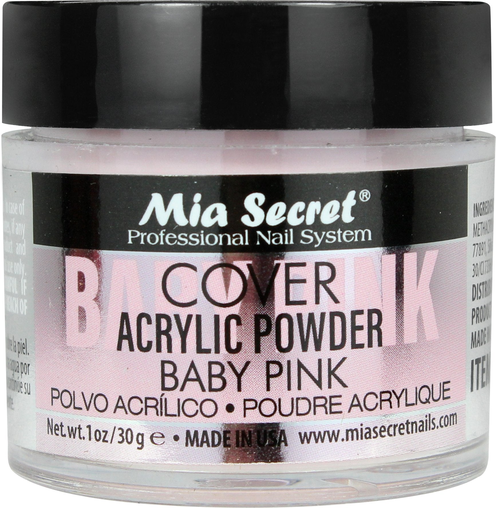 COVER ACRYLIC POWDER BABY PINK