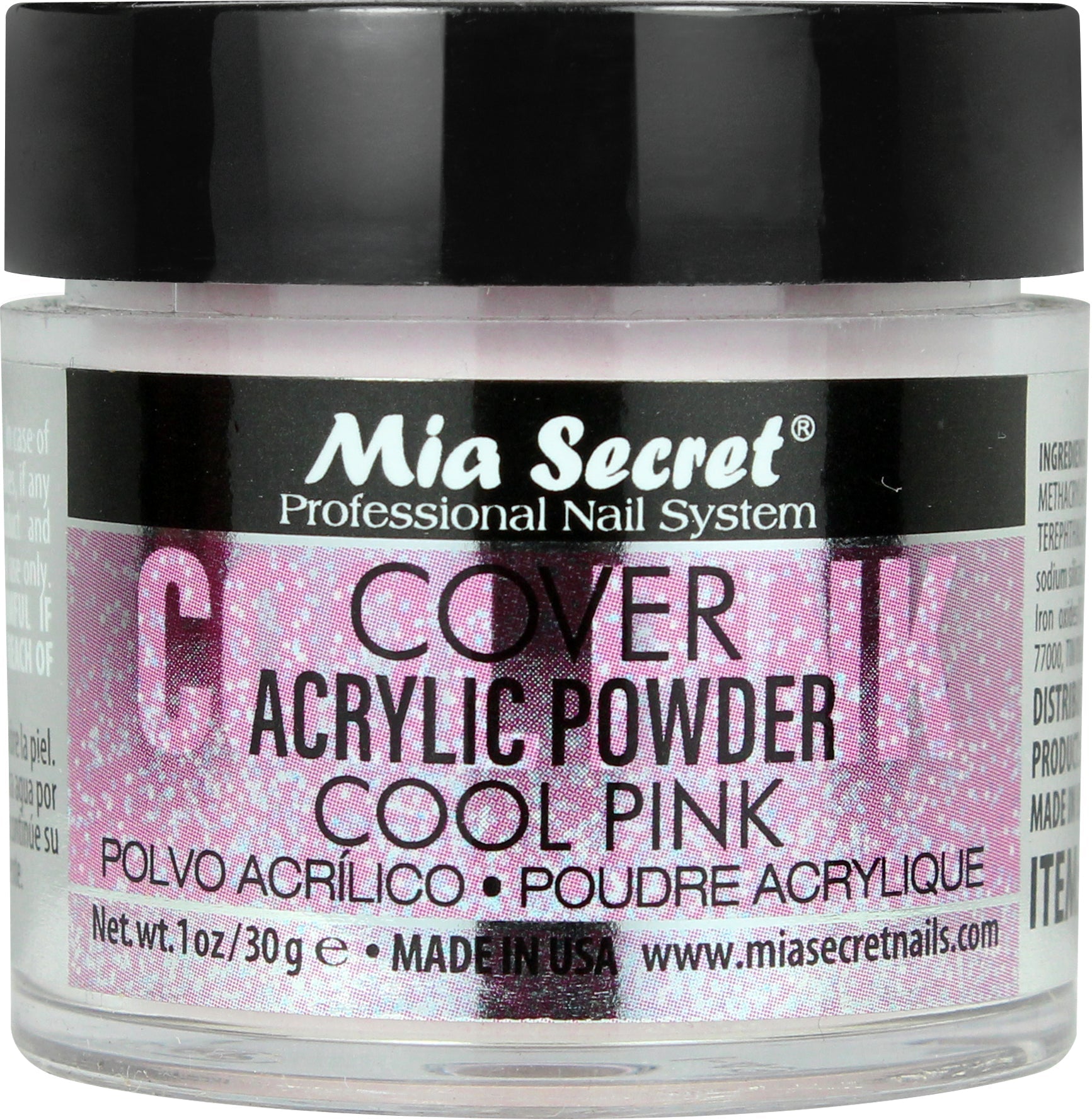 COVER ACRYLIC POWDER COOL PINK