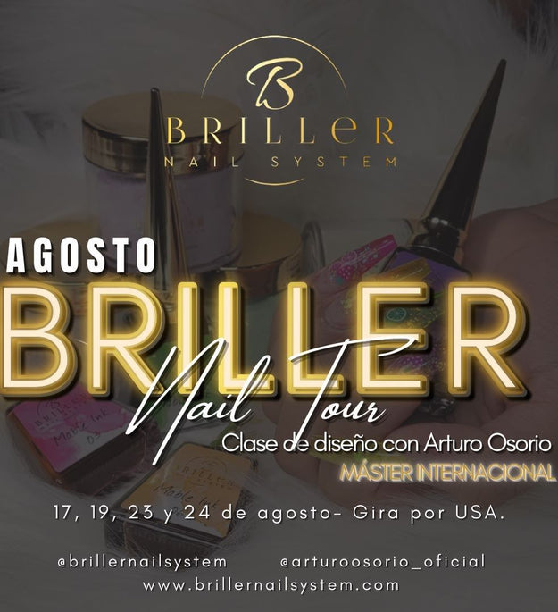 Nail Tour-Clase de Diseño con Arturo Osorio | 10:00 AM - 5:00 PM