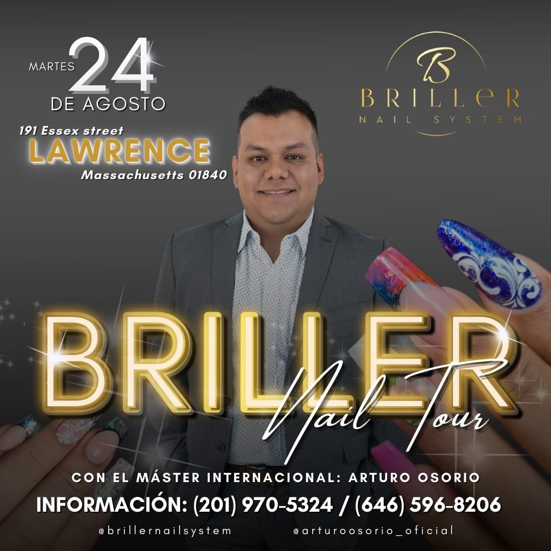 Nail Tour-Clase de Diseño con Arturo Osorio | 10:00 AM - 5:00 PM