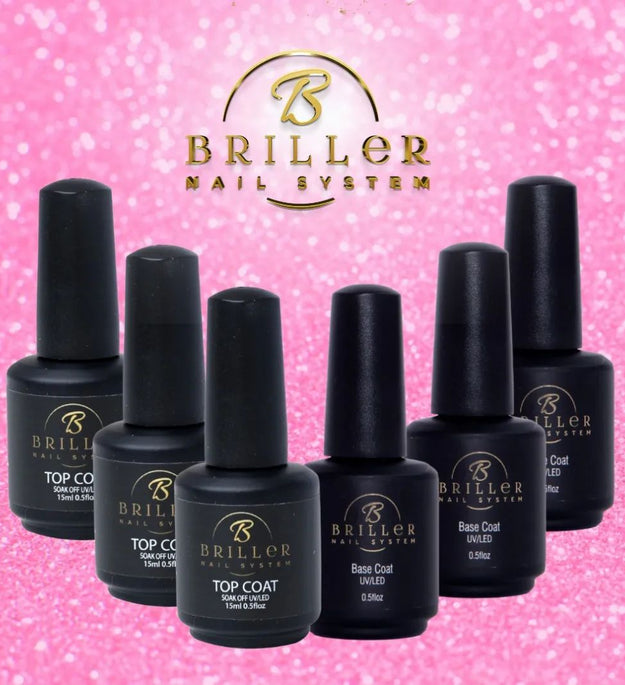 Pack 3X3:  Top Coat + Base Coat