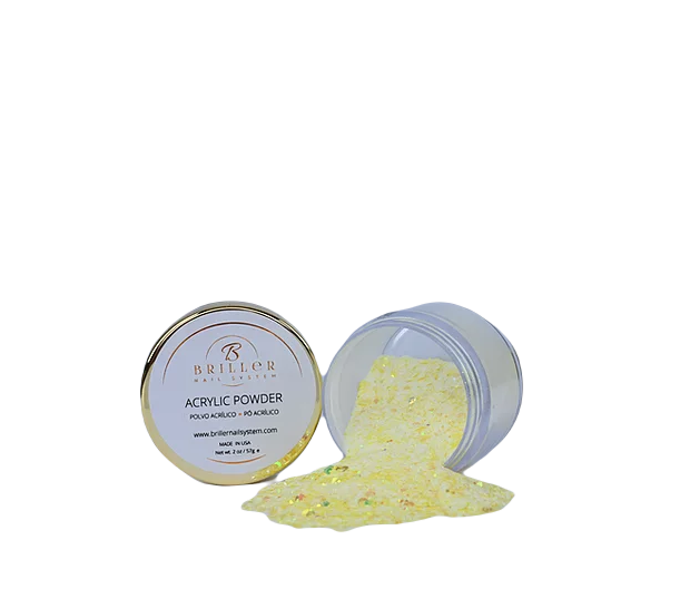 Acrylic Glitter Powder - Yellow Crush