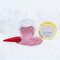 Acrylic Glitter Powder | Red Sparkles
