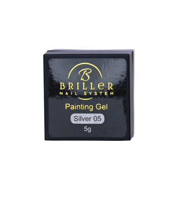 Paiting gel Silver 05